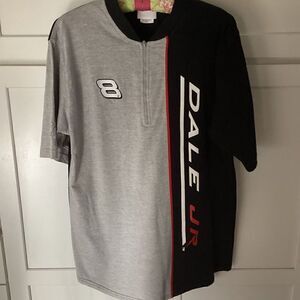 Chase Authentics Dale Earnhardt Jr #8 NASCAR 1/4 Zip Shirt Sz M
